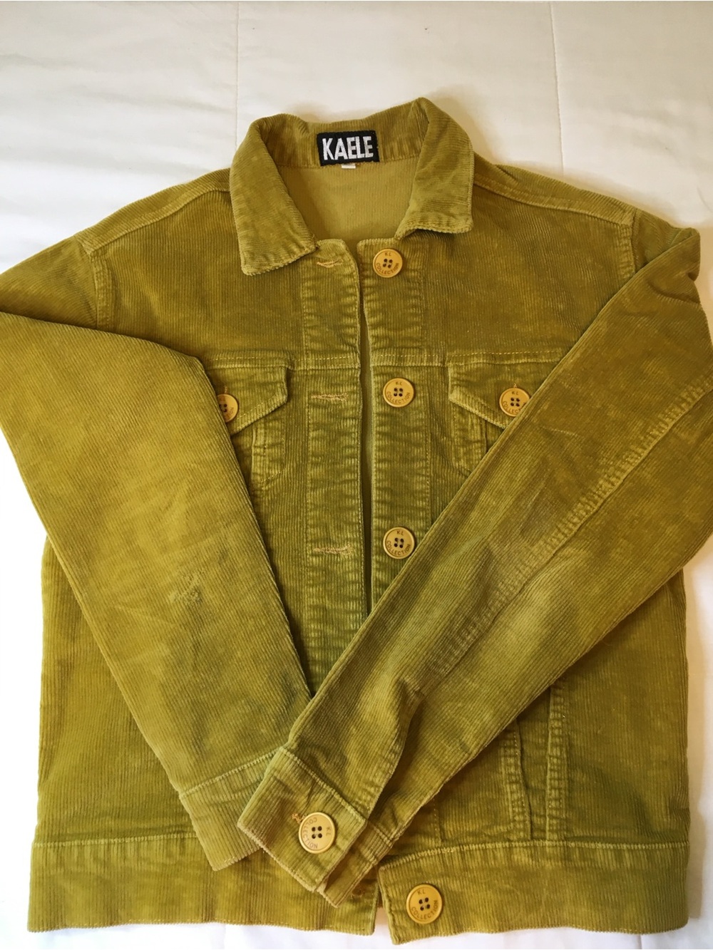 Olive Green Corduroy Jacket